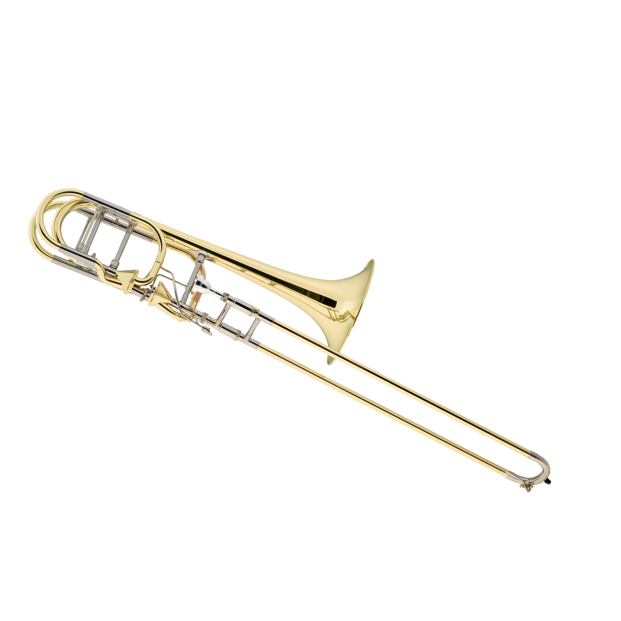 XO Brass Bassposaune 1240LT, Inline Tayer-Ventile, Open Wrap in Bb/F/Gb/D