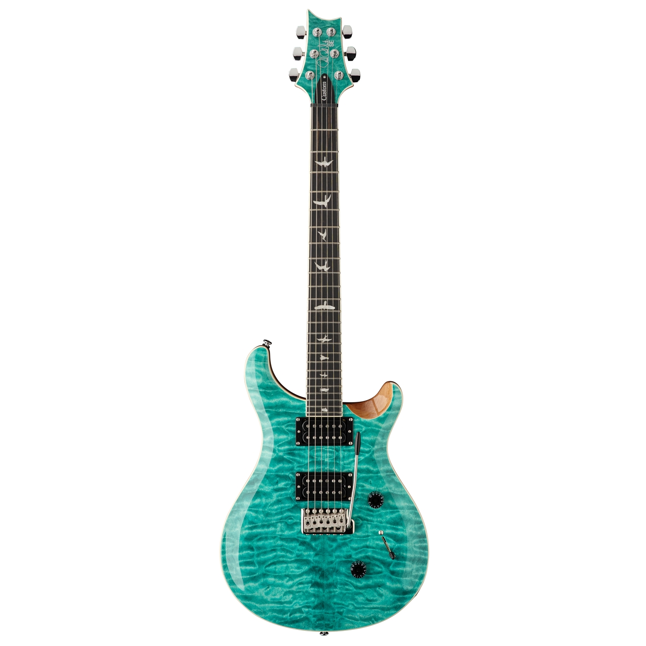 PRS SE Custom 24 Quilt | Turquoise