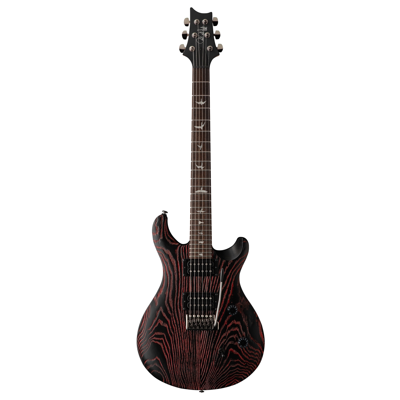 PRS SE Swamp Ash CE 24 Ltd | Sandblasted Red