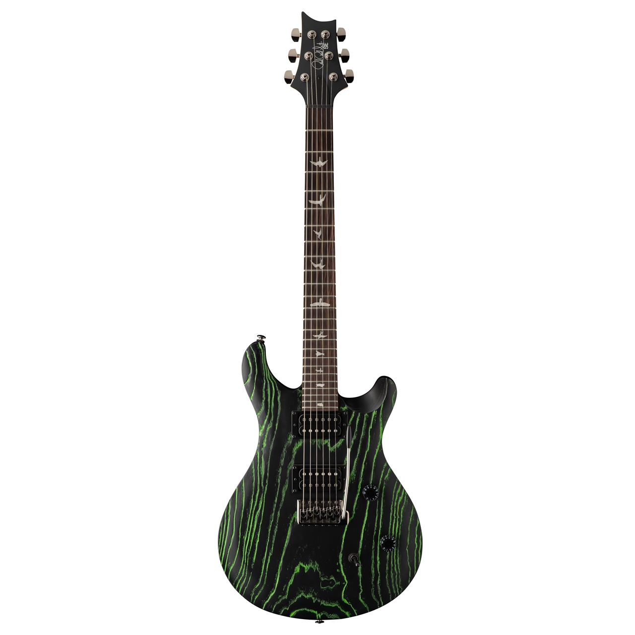 PRS SE Swamp Ash CE 24 Ltd | Sandblasted Green