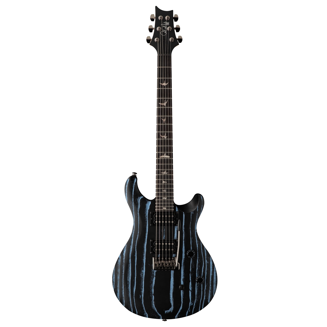 PRS SE Swamp Ash CE 24 Ltd | Sandblasted Blue