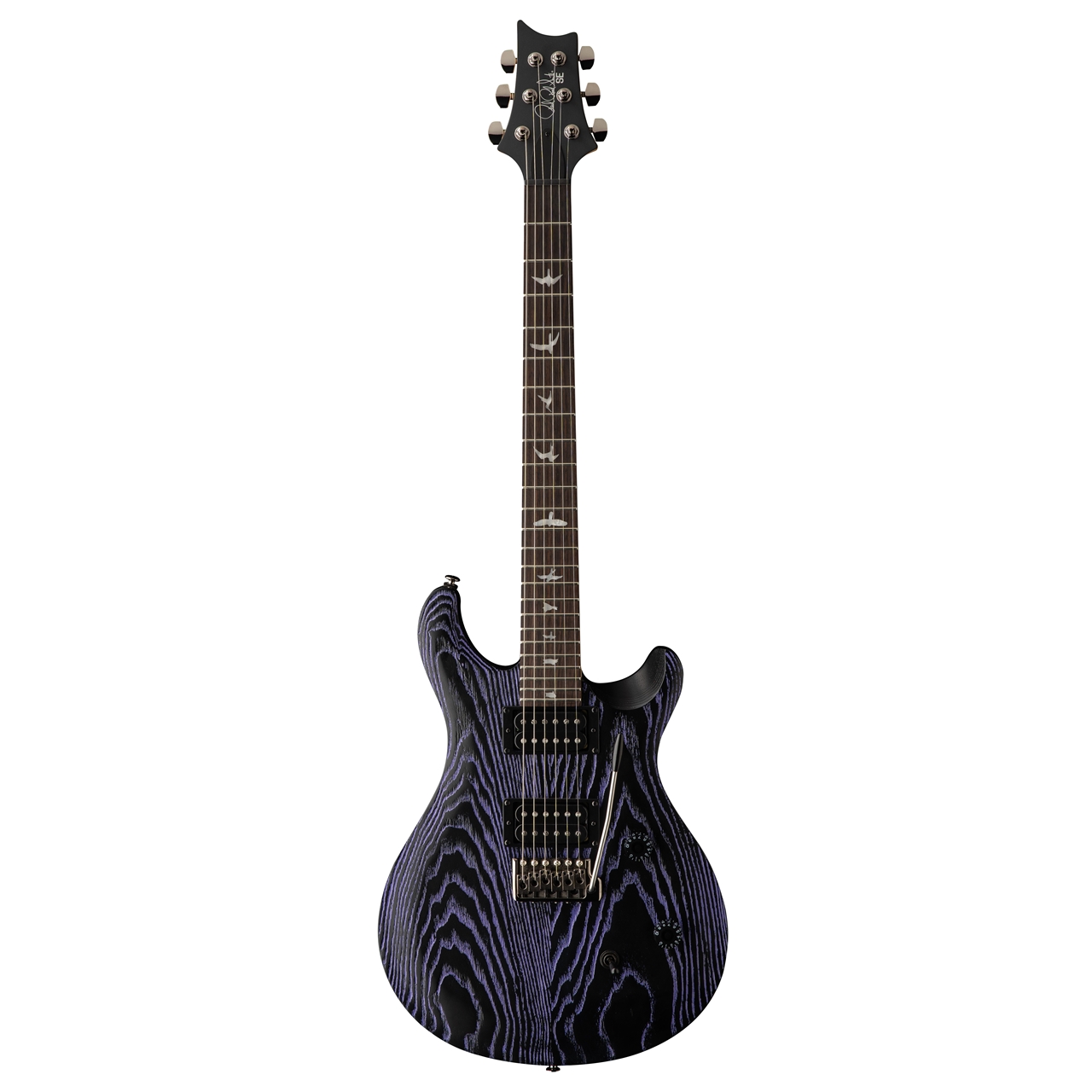 PRS SE Swamp Ash CE 24 Ltd | Sandblasted Purple