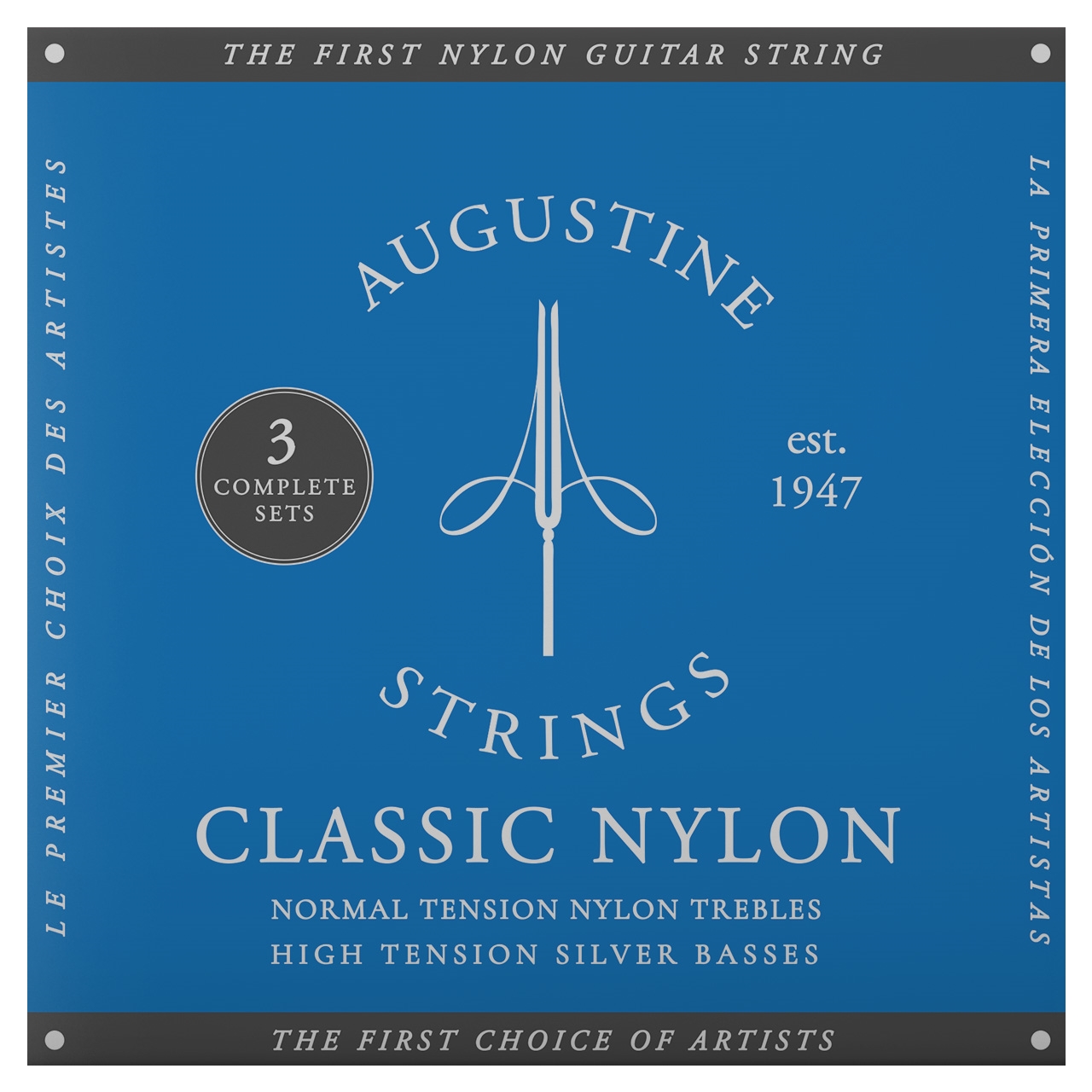 Augustine Classic/Blue | Normal/High, 3-Pack Box