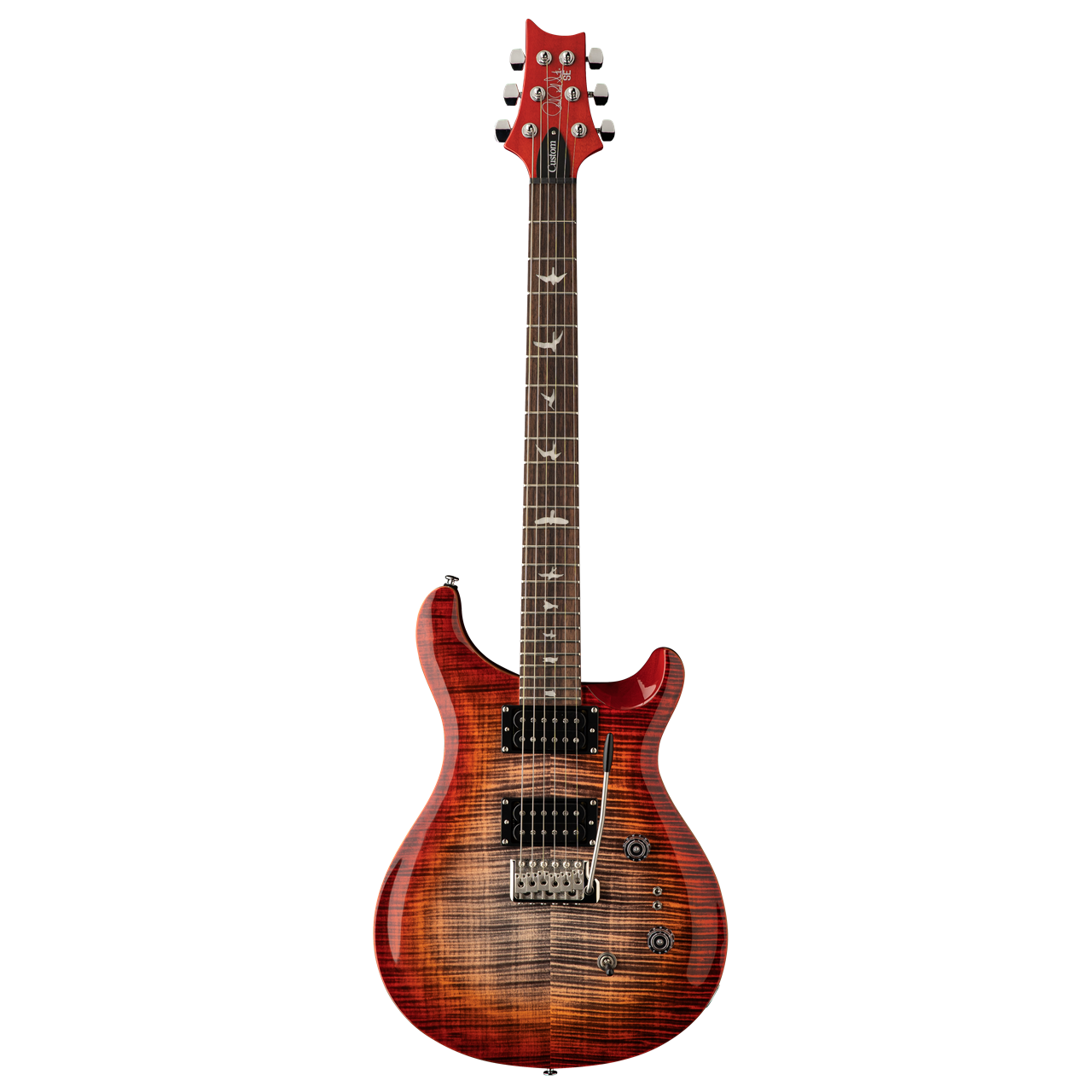 PRS SE Custom 24-08 | Charcoal Cherry Burst