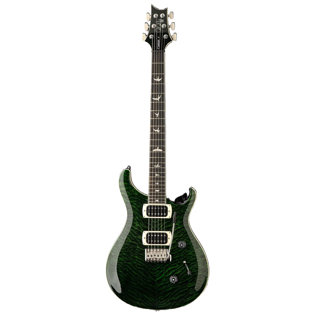 PRS SE Custom 24 Quilt | Teal Black