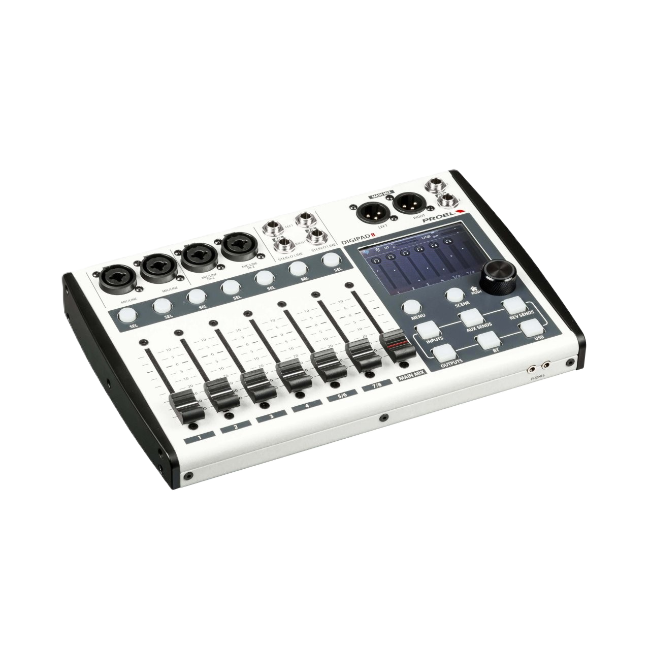 Proel DIGIPAD8 8-Kanal Digital Mixer