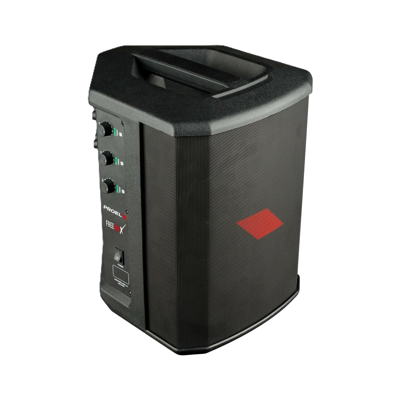 Proel FREEONEX | 6" Akku PA-Box - Black