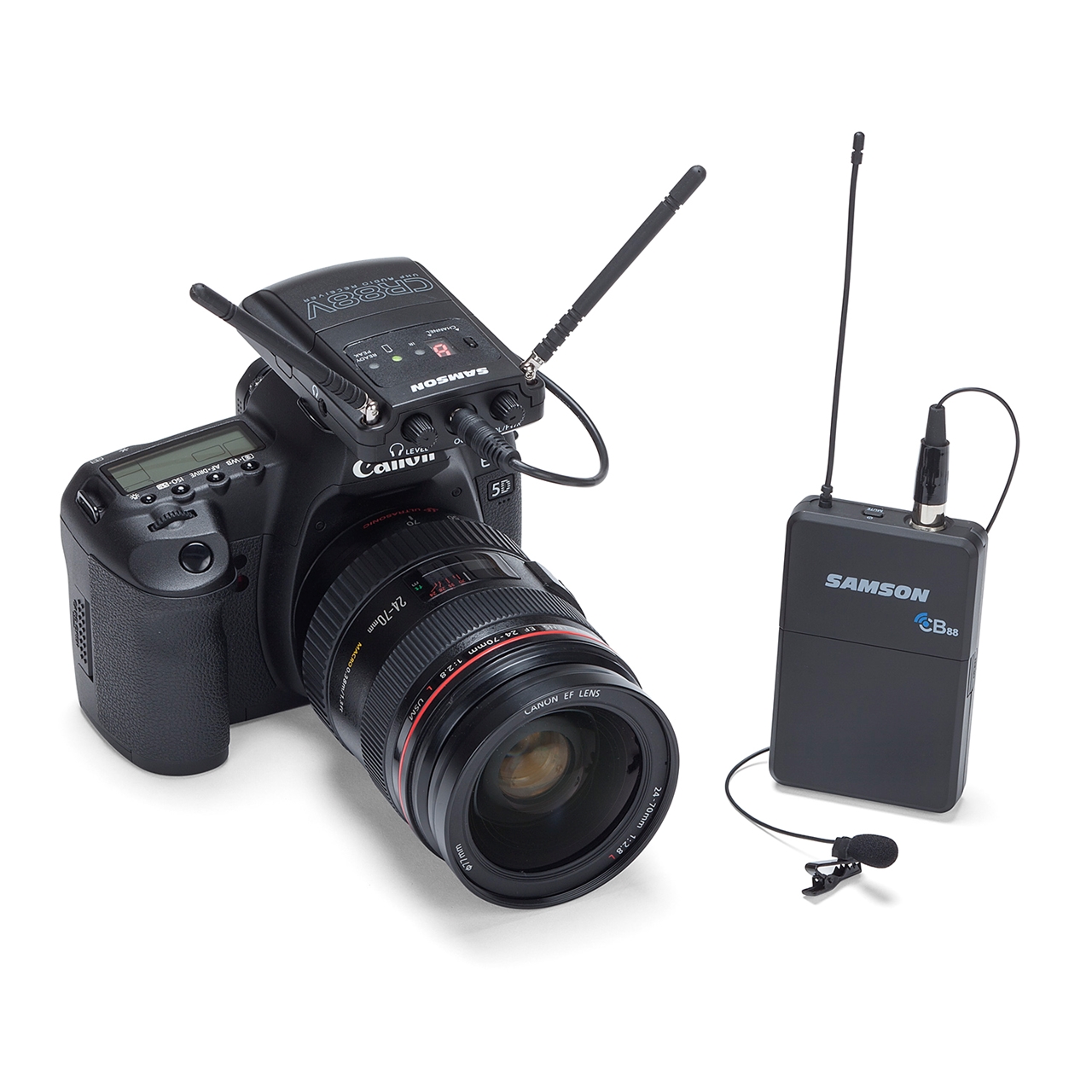 Samson Concert 88 Camera Lavalier System – (UHF Camera Wireless System)