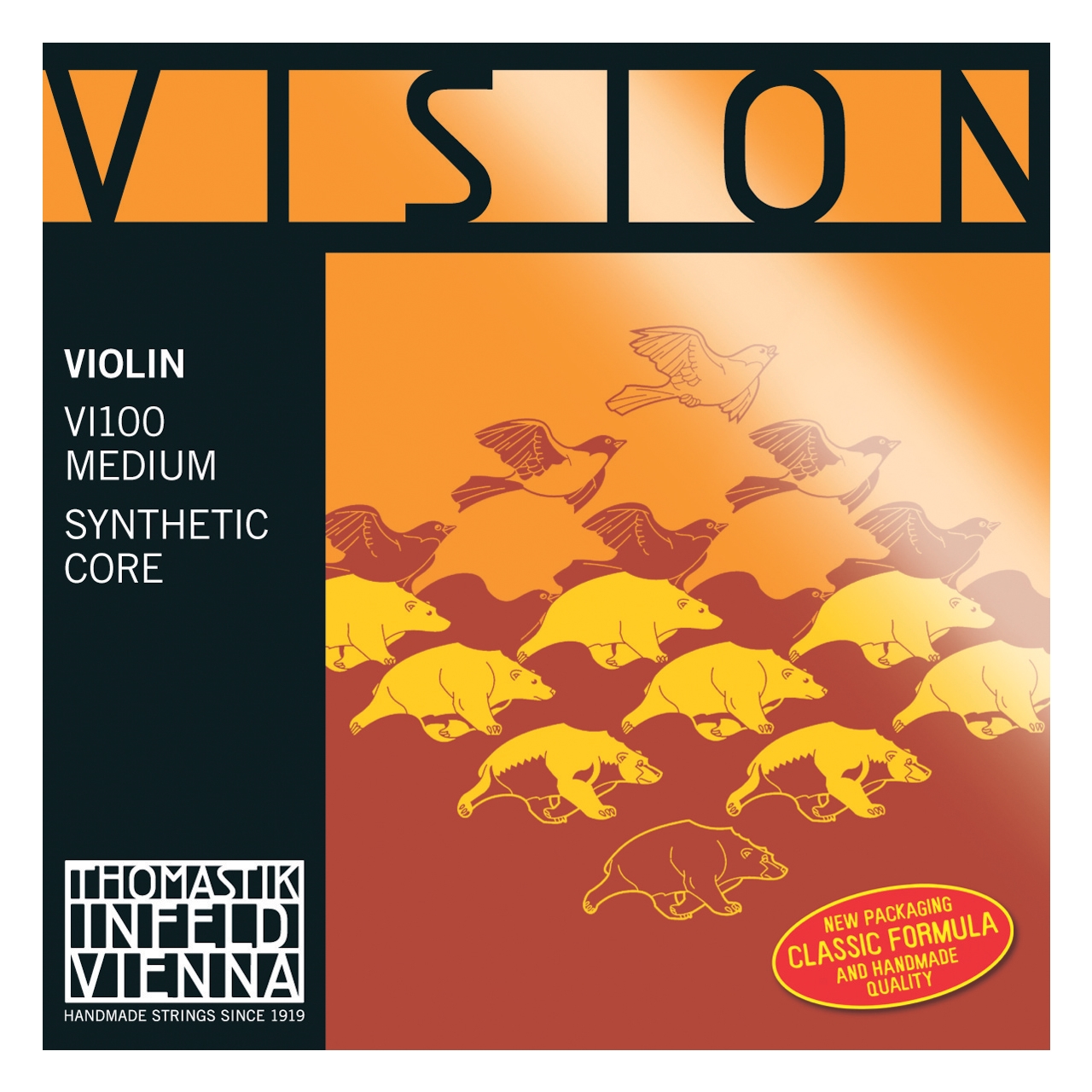 Thomastik Violinsaitensatz Vision Medium 1/16