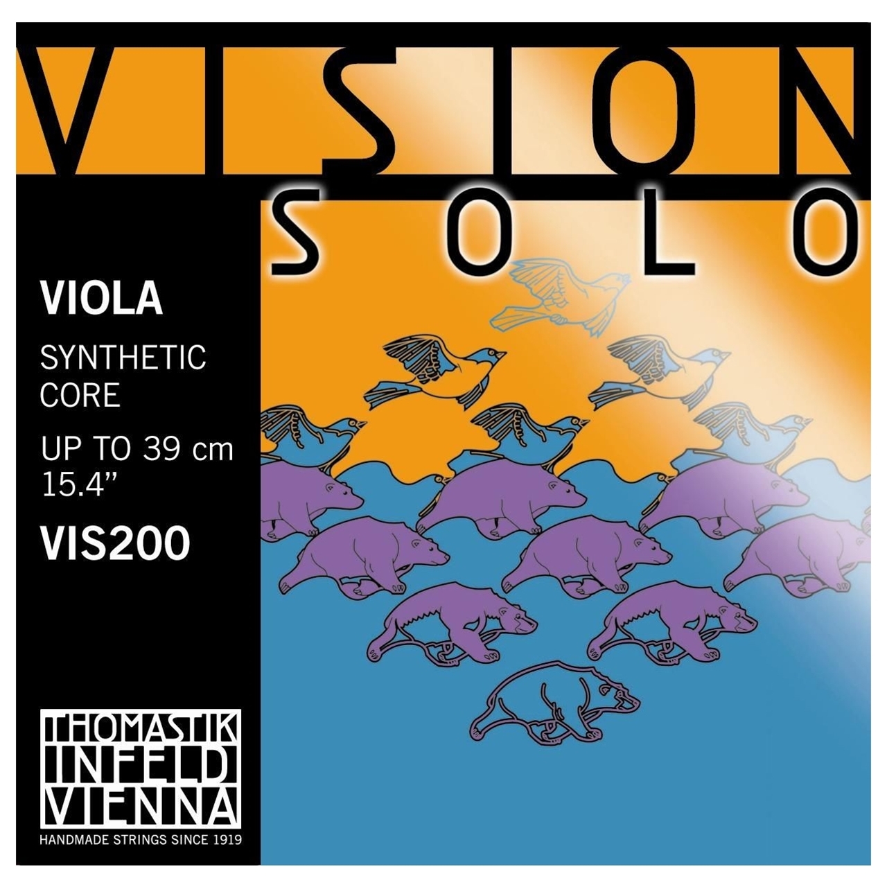 Thomastik Violasaite Vision Solo Wolfram/Silber D Medium 4/4