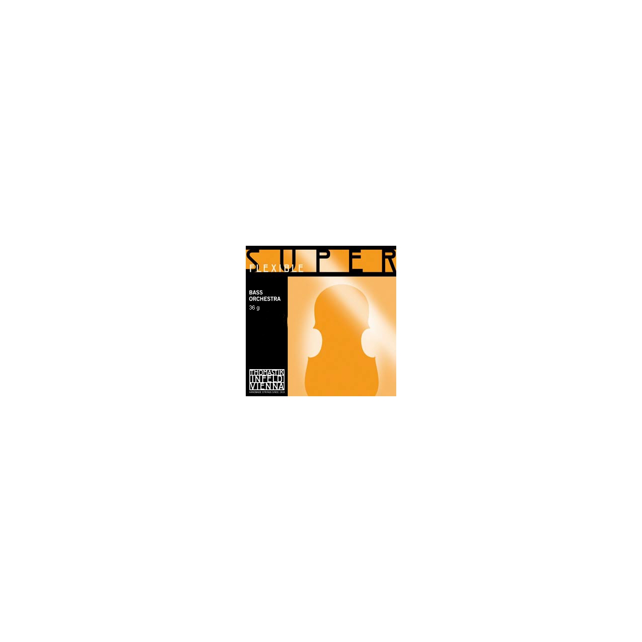 Thomastik Basssaite Superflexible Seilkern D Medium 4/4