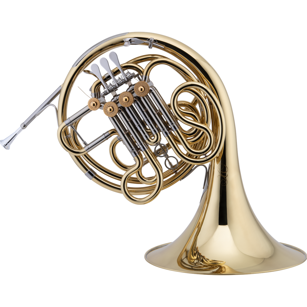 XO Brass Doppelwaldhorn Modell 1651, in BB/F