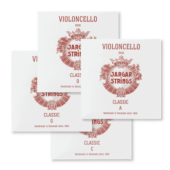 Jargar Cellosaite Rot/Forte C Hard 4/4