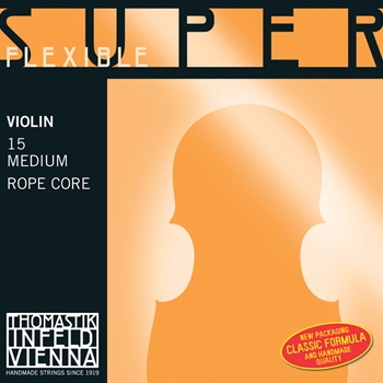 Thomastik Violinsaite Superflexible Seilkern E Medium 4/4