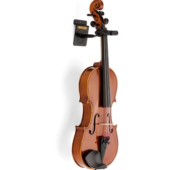HERCULES Violin-, Viola Wandhalter für Slatwall | schwarz