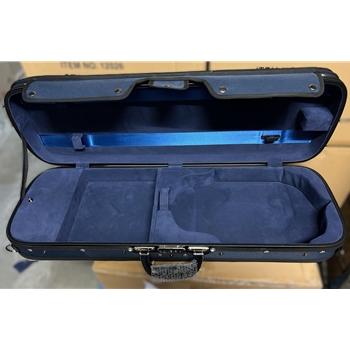GCV Violin Koffer 4/4 blau/blau