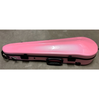 JML Violinformkoffer 4/4 Pink Polycarbon