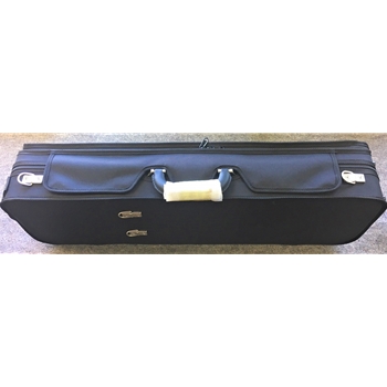 San Bernardo Violinkoffer 4/4 schwarz/rot