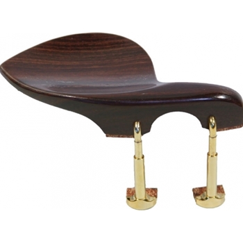 Wolf Kinnhalter Strad vernickelt, Ebenholz