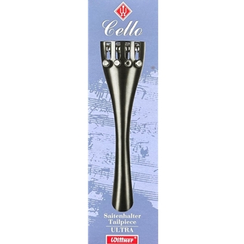 Wittner ULTRA Saitenhalter Cello 4/4, 7/8 - Hi-Tec-Kunststoff schwarz