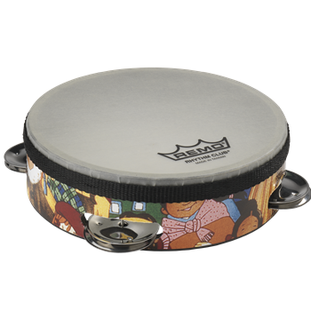 Remo RH-2106-00 Rhythm Club, 6" Schellentamburin