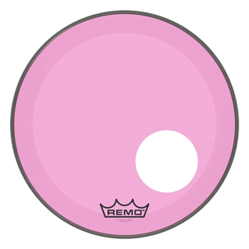 Remo P3-1318-CT-PKOH Powerstroke3 Colortone Pink, 18" Bass Drum Resonanzfell