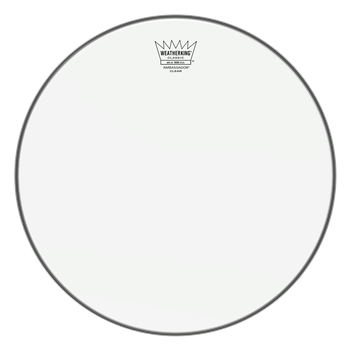 Remo CL-0312-BA Ambassador Classic Fit, 12" Clear