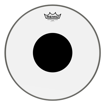 Remo CS-0313-10 Controlled Sound, 13" Clear, Black Dot