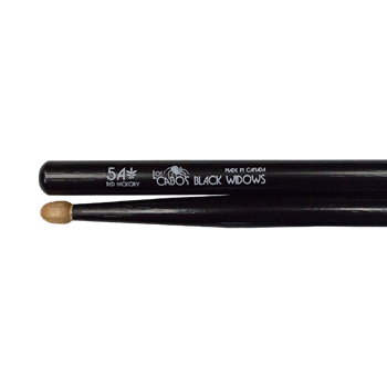 Los Cabos Drumstick 5A Black, Red Hickory