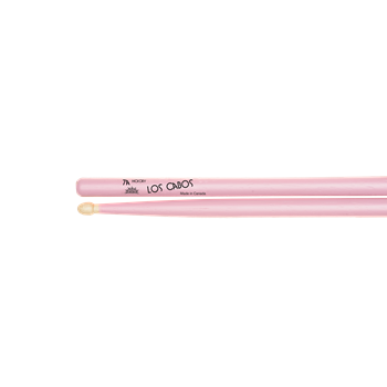Los Cabos Drumstick 7A Pink, White Hickory