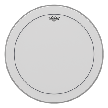 Remo PS-1124-00 Pinstripe Coated, 24" Bass Drum Fell