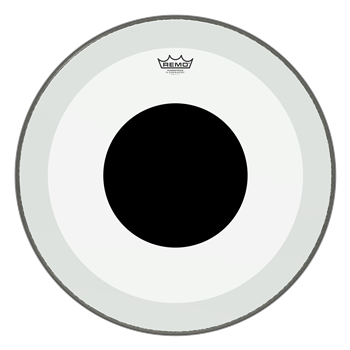Remo P3-1326-10 Powerstroke3 Clear Black Dot, 26" Bass Drum Fell