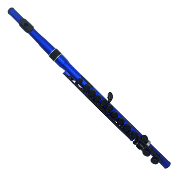 Nuvo N230SF Student Flute2.0 Querflöte in C, Blau-Schwarz