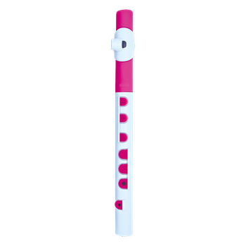 Nuvo N430T TooT 2.0 - Kinder Querflöte in C, Weiss-Pink