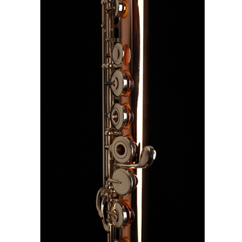 Muramatsu 14K-G-S-RBEI, 14 Karat Querflöte mit Silber Mechanik, Gold-Serie