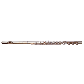 Muramatsu 14K-G-S-RBO, 14 Karat Querflöte mit Silber Mechanik, Gold-Serie