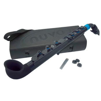 Nuvo N520J jSax2.0 Kinder Saxophon in C, Schwarz-Blau