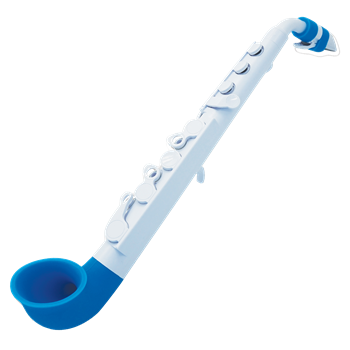 Nuvo N520J jSax2.0 Kinder Saxophon in C, Weiss-Blau