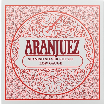 Aranjuez Spanish Silver 200 - Low Tension - Klassikgitarren Saiten Set