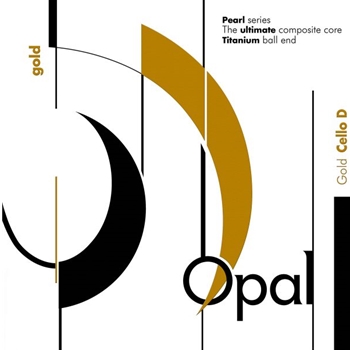 Opal Cellosaite D Gold 4/4