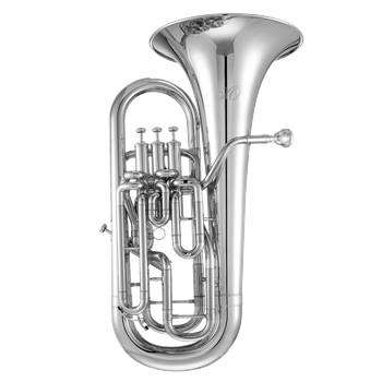 XO Brass Euphonium 1270SS, kompensiert, versilbert in Bb