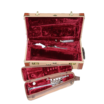 XO Brass Piccolotrompete 1700SS, versilbert in Bb/A