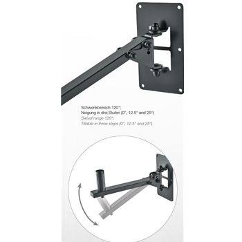 K&M 24169 Boxenwandhalterung