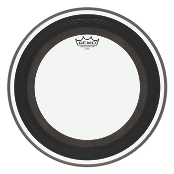 Remo BR-1316-00-SMT Ambassador SMT Bass Drum, 16" Clear