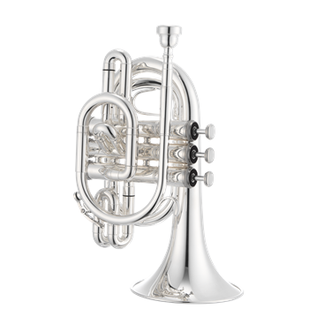 Jupiter JTR710S Taschentrompete Serie 700 versilbert mit Koffer in Bb