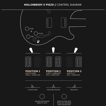 PRS Hollowbody 2 Piezo | Black Sunburst Wrap CC
