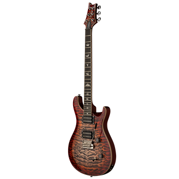 PRS SE Custom 24-08 Quilt | Charcoal Cherry Burst
