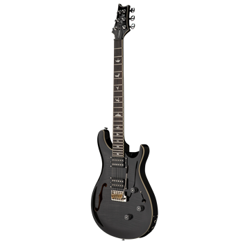 PRS SE Custom 24 Semi-Hollow Piezo | Charcoal Burst