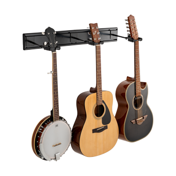 Hercules GSP402SB 3-Guitar Wall Rack