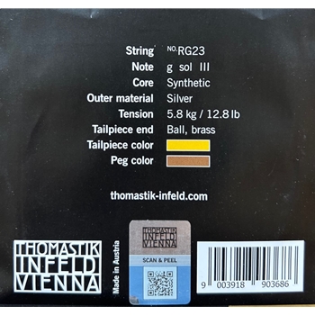 Thomastik Violasaite Rondo Gold - G Medium